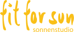 Logo Fit for Sun Sonnenstudio Bielefeld